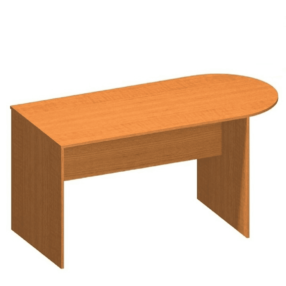 KONDELA Zasadacia stôl s oblúkom 150, čerešňa, TEMPO ASISTENT NEW 022